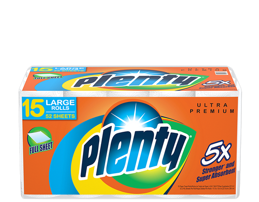 Plenty Paper Towels (15 Pack) - Paper Supplies Plus