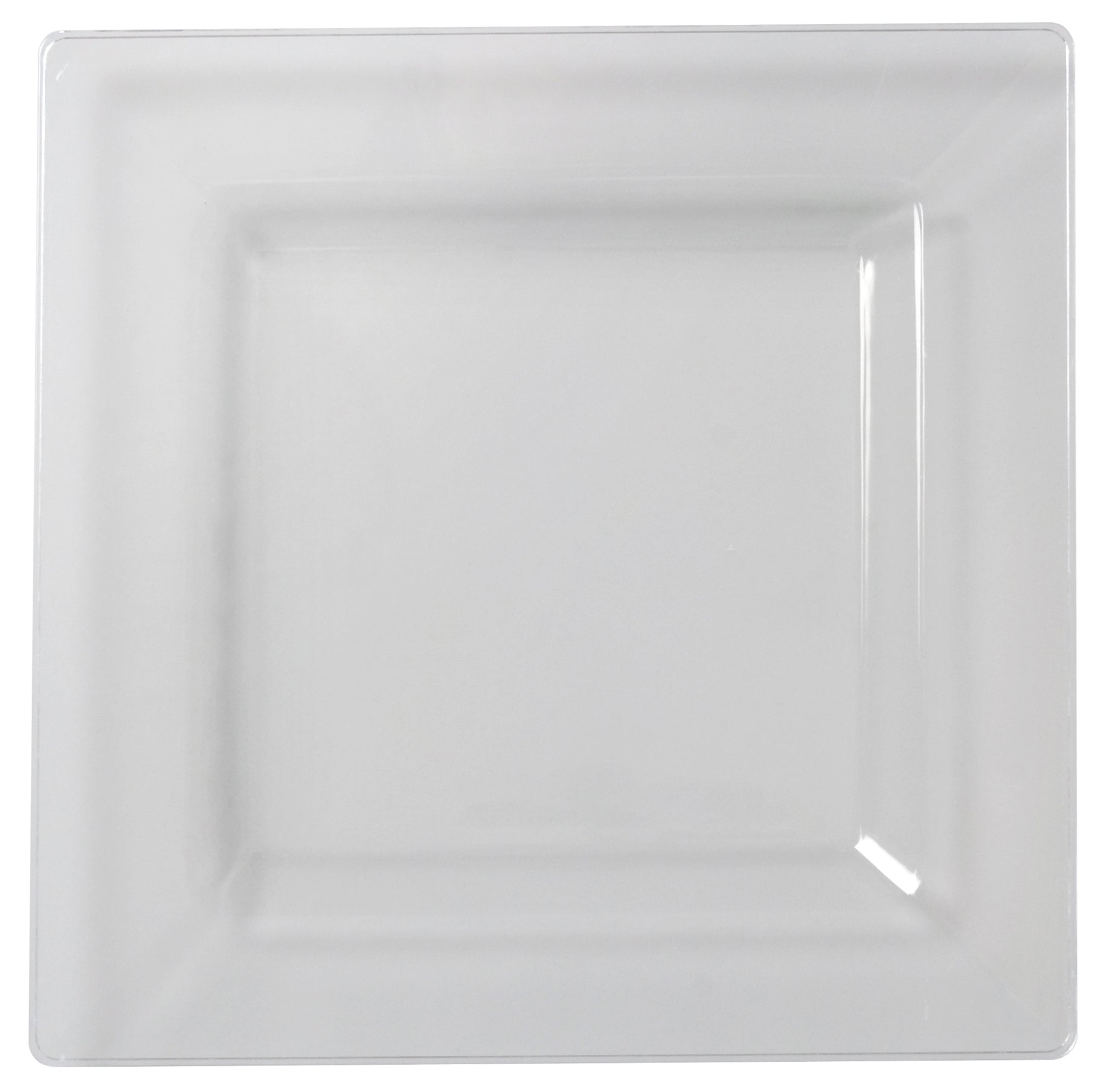 8" Square Salad Plate (120/CS) - Paper Supplies Plus