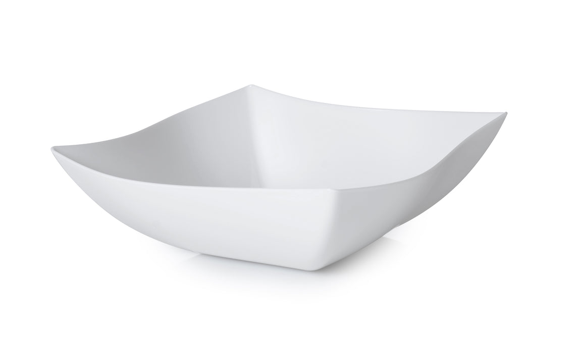 64 oz. Wave-trend Square Serving Bowl (50/CS) - Paper Supplies Plus