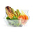 8 oz. Wave-trends Square Salad Bowl (80/CS) - Paper Supplies Plus