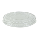 Clear Pet Flat Lid For 210POC60N And 210POB61 - Dia:2.5in H:.3in 2500 Pcs/Cs