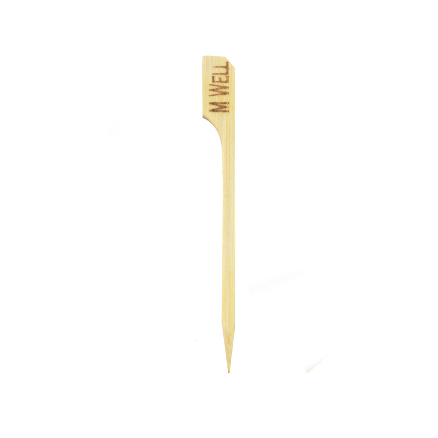 Steak Markers Cooked Labels "Medium Well" - H:3.53 In 1000 Pcs/Cs