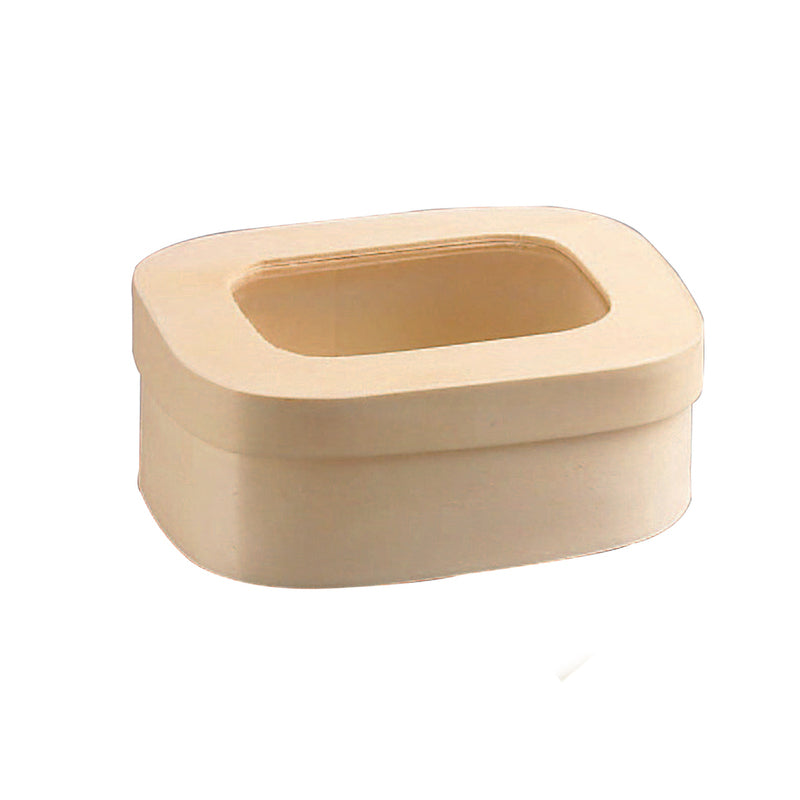 Rectangular Wood Box With Window Lid -8oz (100 Pcs/Cs)