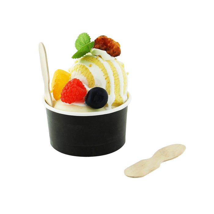 Wooden Ice Cream Spoon - L: 3in 10000 Pcs/Cs