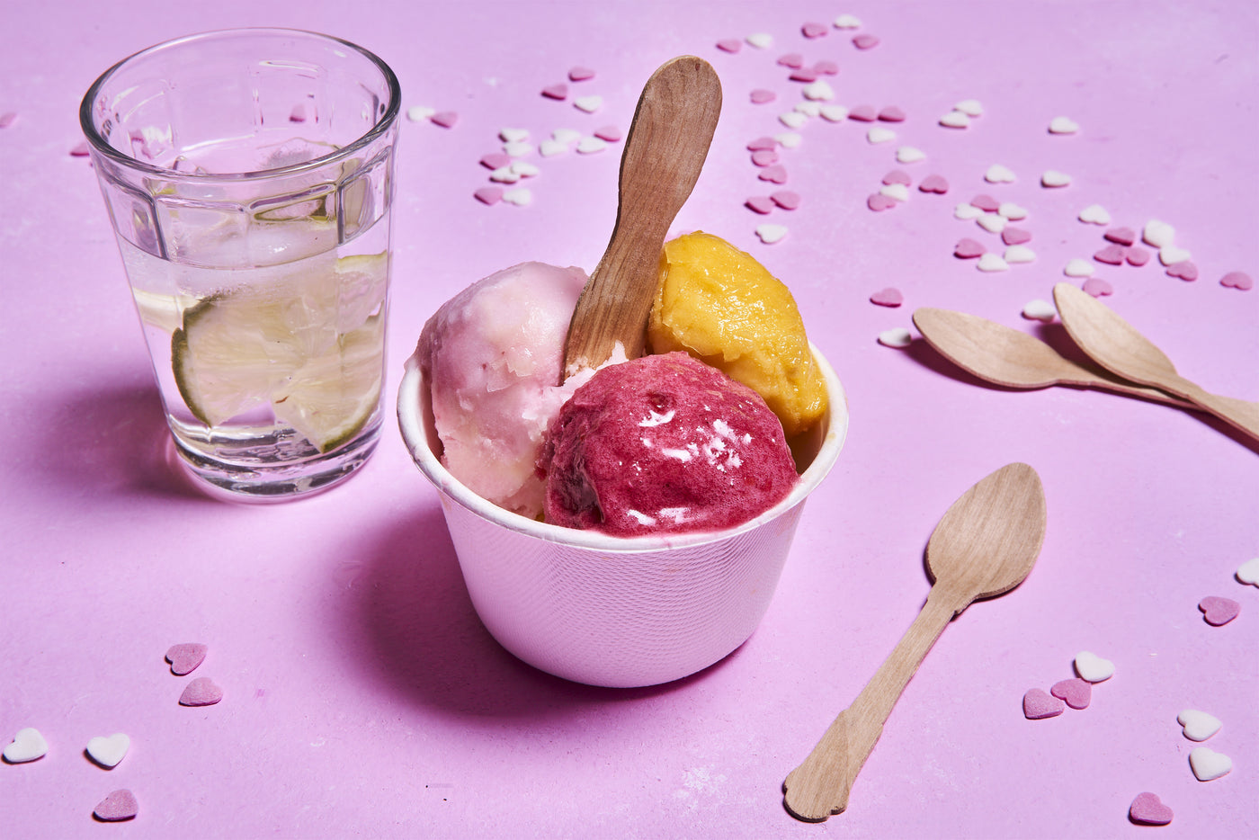 Wooden Ice Cream Spoon - L: 3in 10000 Pcs/Cs