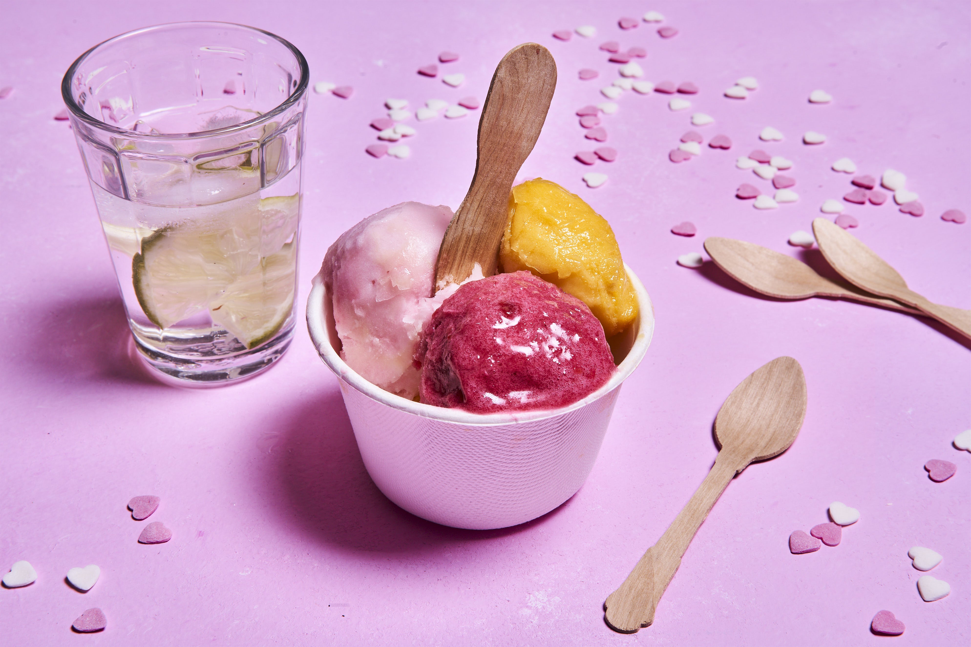 Wooden Ice Cream Spoon - L: 3in 10000 Pcs/Cs
