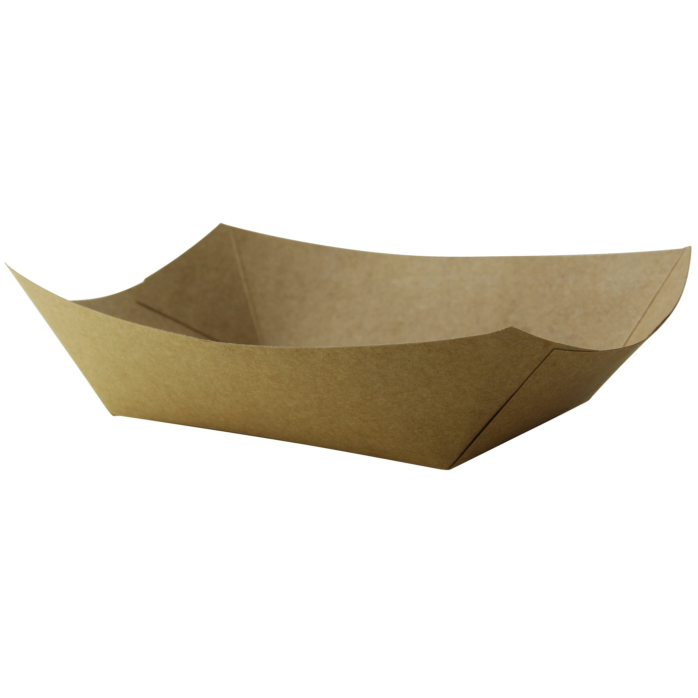 Multi Use Large Kraft Paper Boat -27oz L:8.6 X W:5.7 X H:1.4in 500 Pcs/Cs