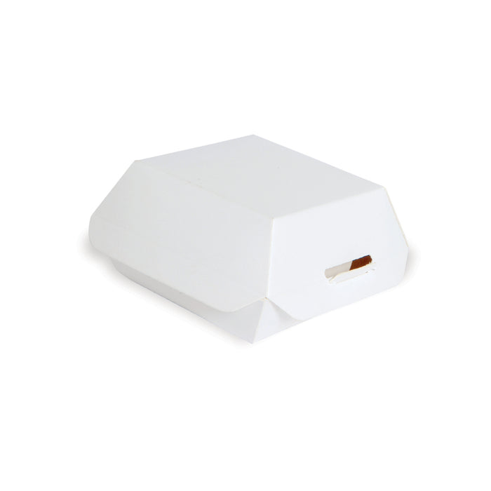 White Mini Slider Box -2oz L:2.8 X W:2.8 X H:2 In 500 Pcs/Cs