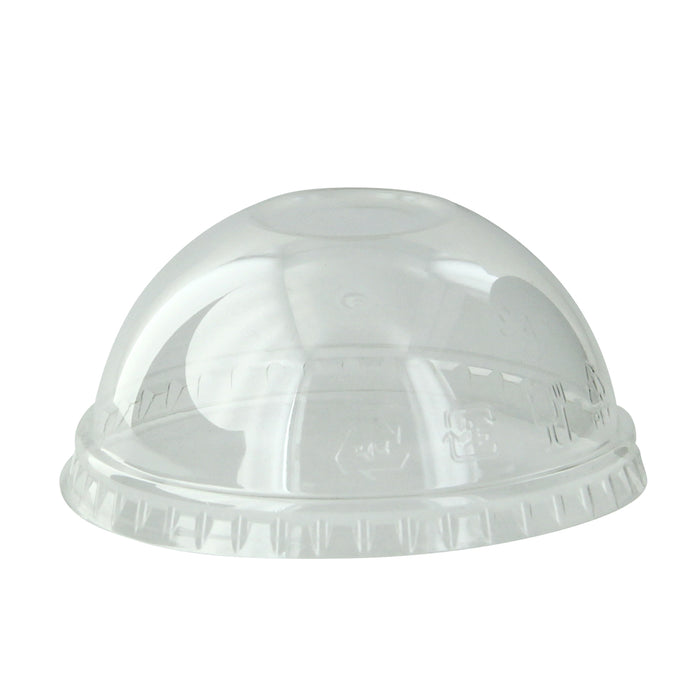 Clear PET Dome Lid For 210POC81N & 210POB80 & 210POC121N & 210POB121 - Dia:3.1in H:1.4in 1000 Pcs/Cs