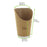 Kraft Wrap Cup -5.5oz Dia:3.25in H:4.6in 1200 Pcs/Cs