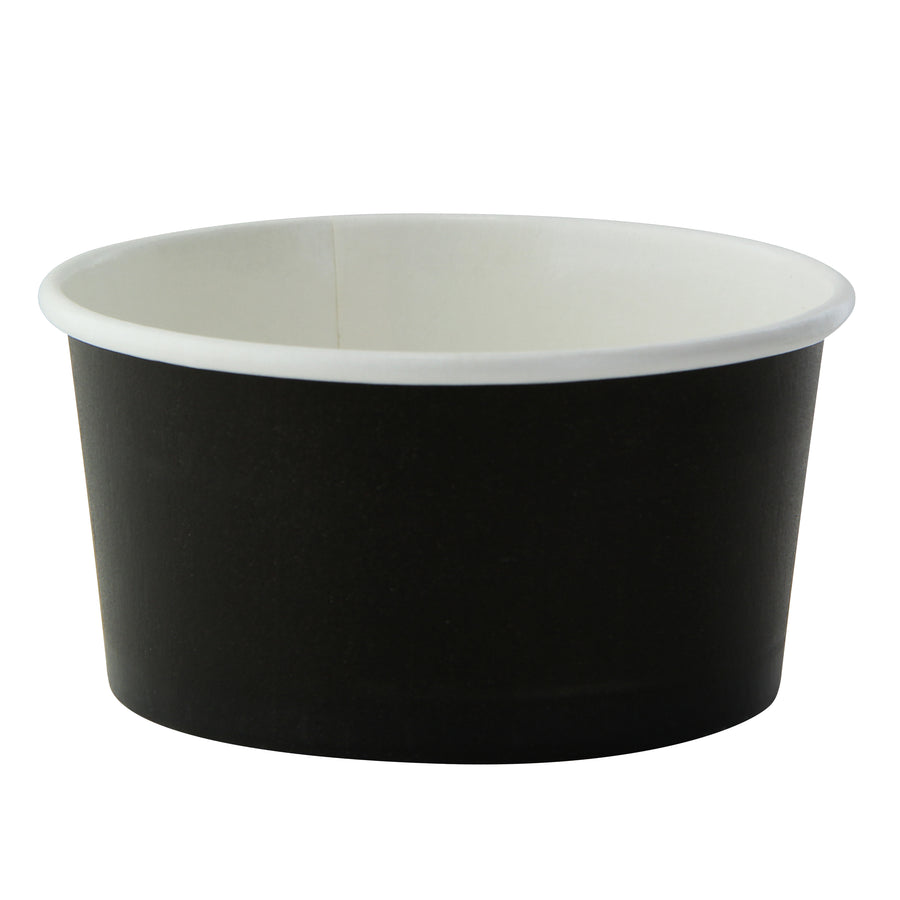 Black Paper Cup -7oz Dia:3.55in H:1.8in 1000 Pcs/Cs