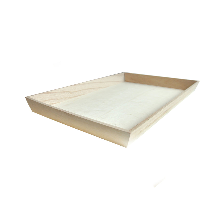NOAH45 Heavy Duty Wooden Tray - L19.7 X W13.75 X H1.6in 10 Pcs/Cs