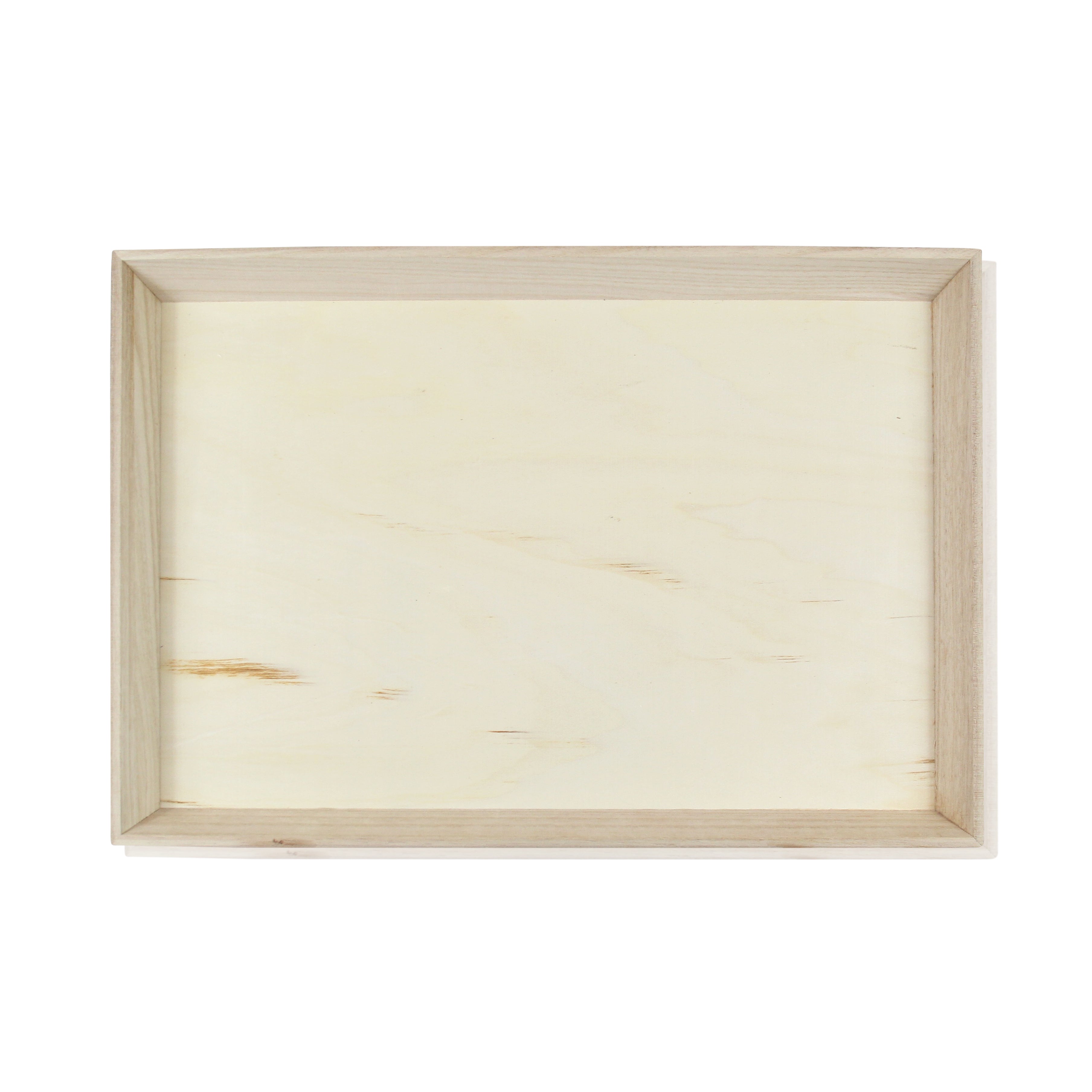 NOAH45 Heavy Duty Wooden Tray - L19.7 X W13.75 X H1.6in 10 Pcs/Cs