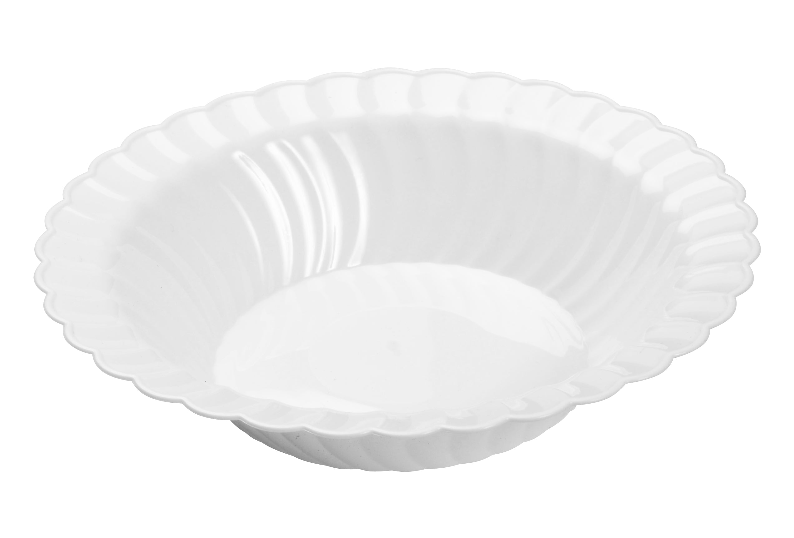 10 oz. Plastic Bowl (Fineline Flairware Collection)-180/CS - Paper Supplies Plus