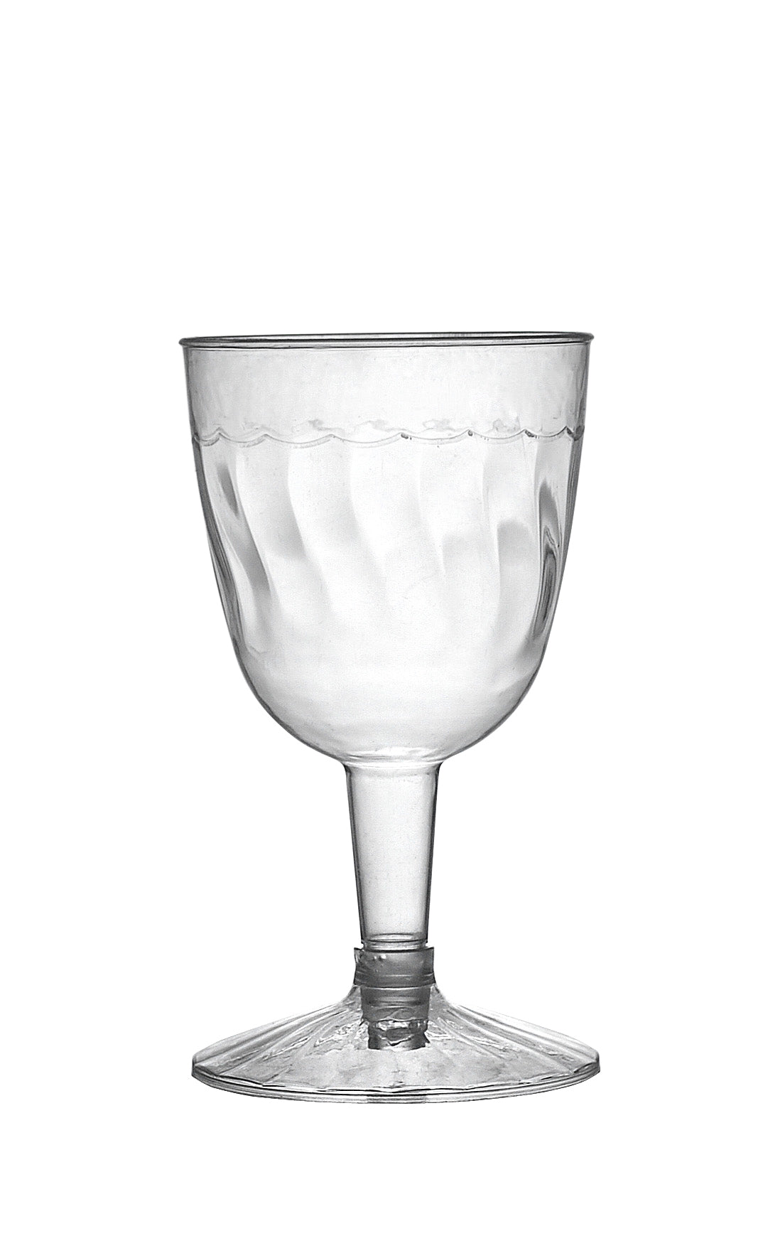 5 oz. 2 PIECE WINE GOBLET (360/CS) - Paper Supplies Plus