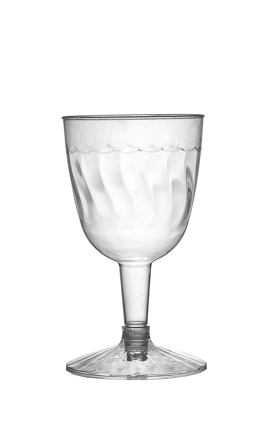 5 oz. 2 PIECE WINE GOBLET (360/CS) - Paper Supplies Plus
