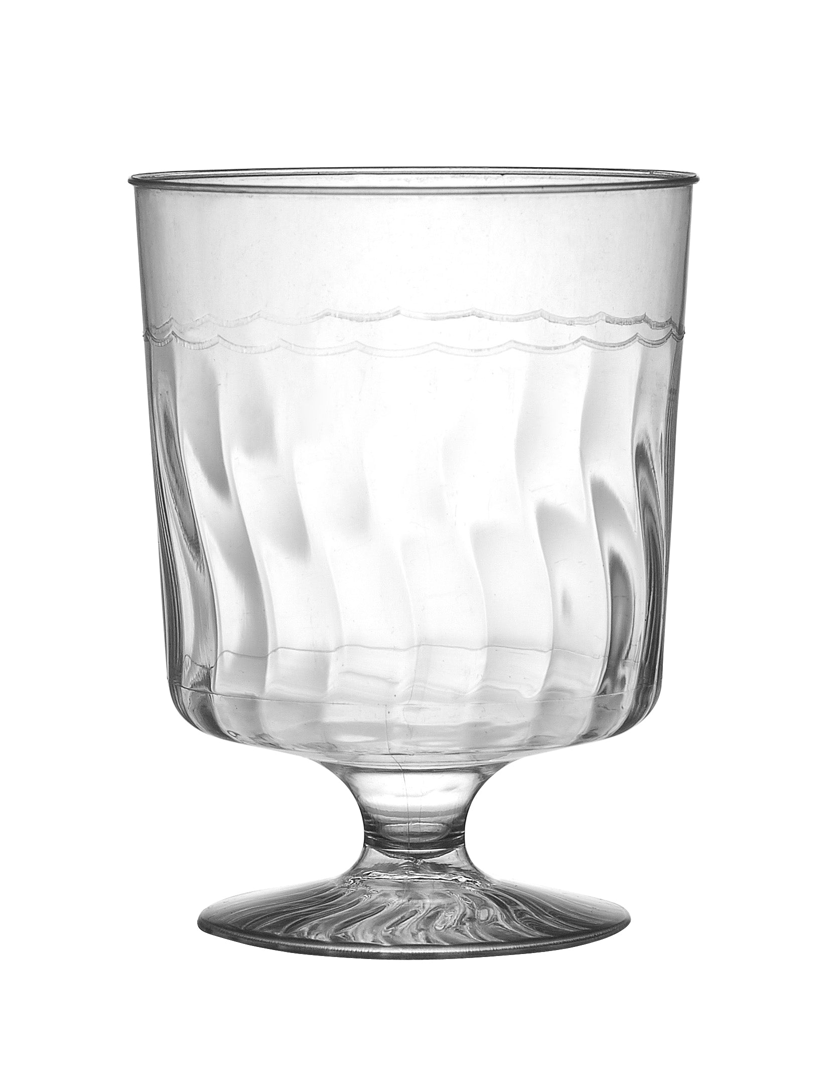 8 oz. 1 PIECE WINE GLASS (240/CS) - Paper Supplies Plus