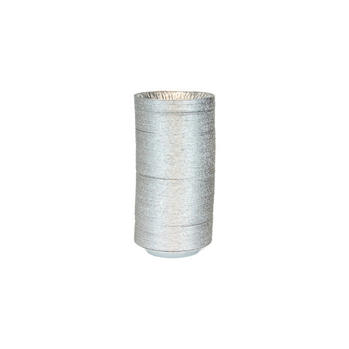 8" Aluminum Extra Deep Pie Plate, Silver, 400 Ct. (Pactiv 25835Y)