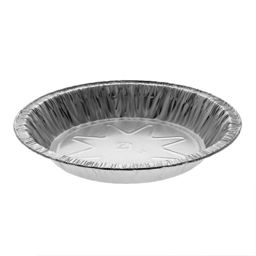 8" Aluminum Extra Deep Pie Plate, Silver, 400 Ct. (Pactiv 25835Y)