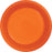 Creative Converting 9 Inch Sunkissed Orange Disposable Plastic Plate - 240 Plates/Case