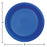 Creative Converting 7 Inch Cobalt Disposable Plastic Plate - 240 Plates/Case