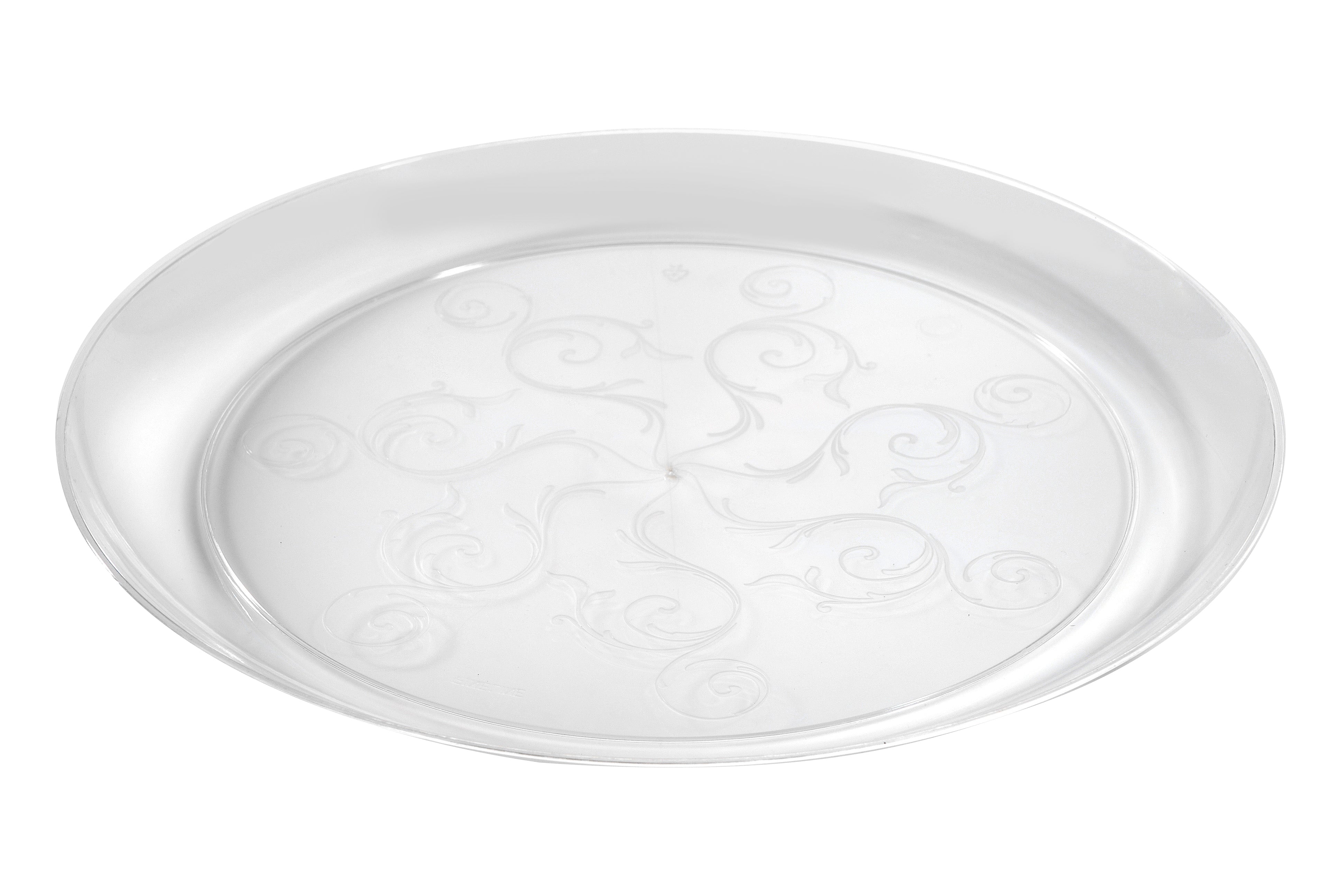 7" Clear Plates (Savi Serve Collection)-240/CS - Paper Supplies Plus