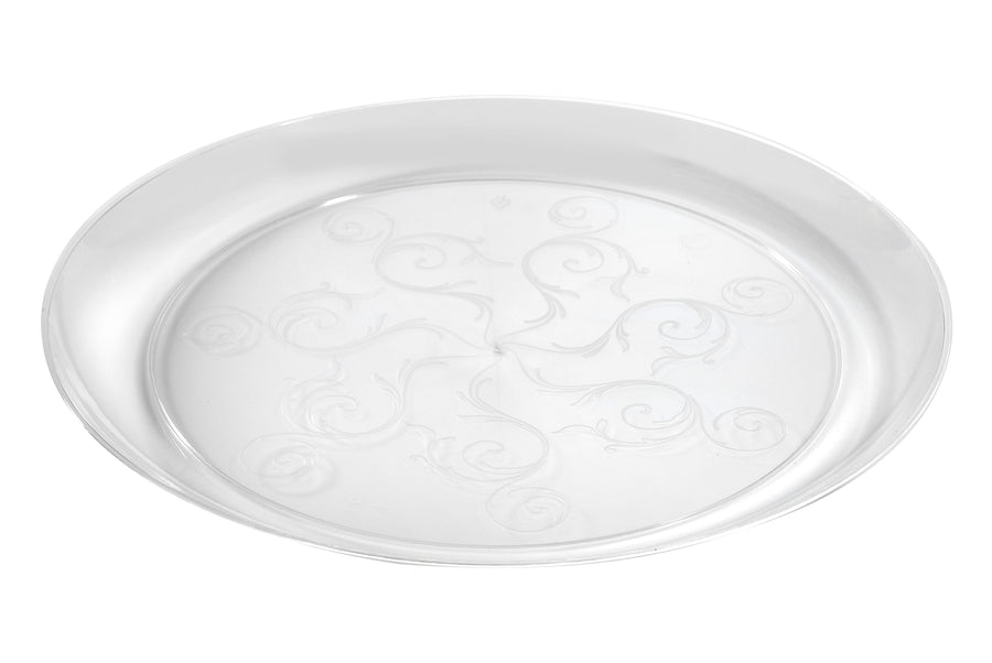 7" Clear Plates (Savi Serve Collection)-240/CS - Paper Supplies Plus