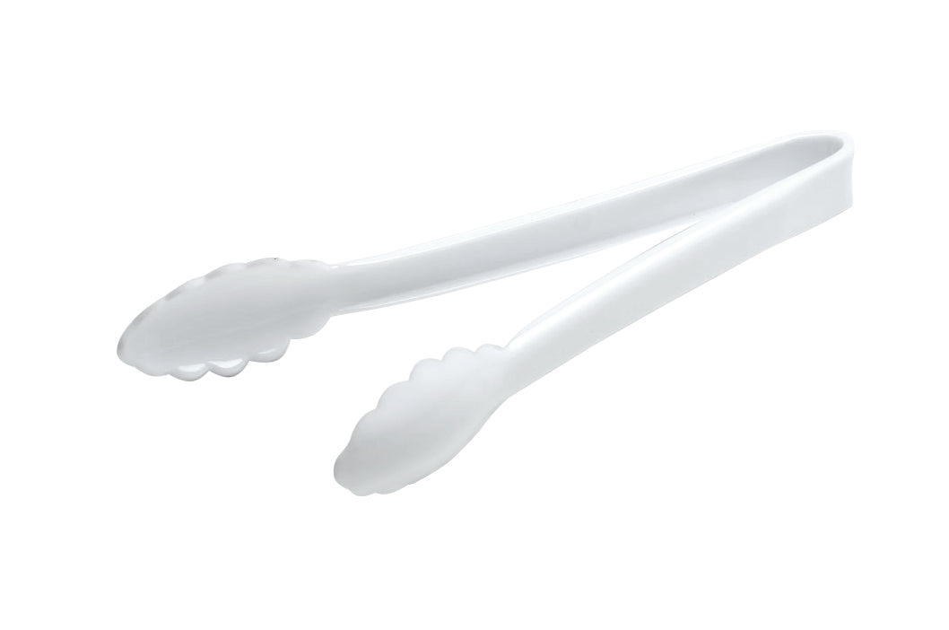 9" Scalloped Tongs HD (24/CS) - Paper Supplies Plus