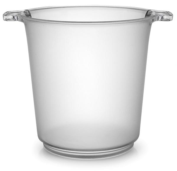 1 GALLON ICE BUCKET, FROSTED (6 BUCKETS/CASE) - Paper Supplies Plus