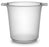 1 GALLON ICE BUCKET, FROSTED (6 BUCKETS/CASE) - Paper Supplies Plus