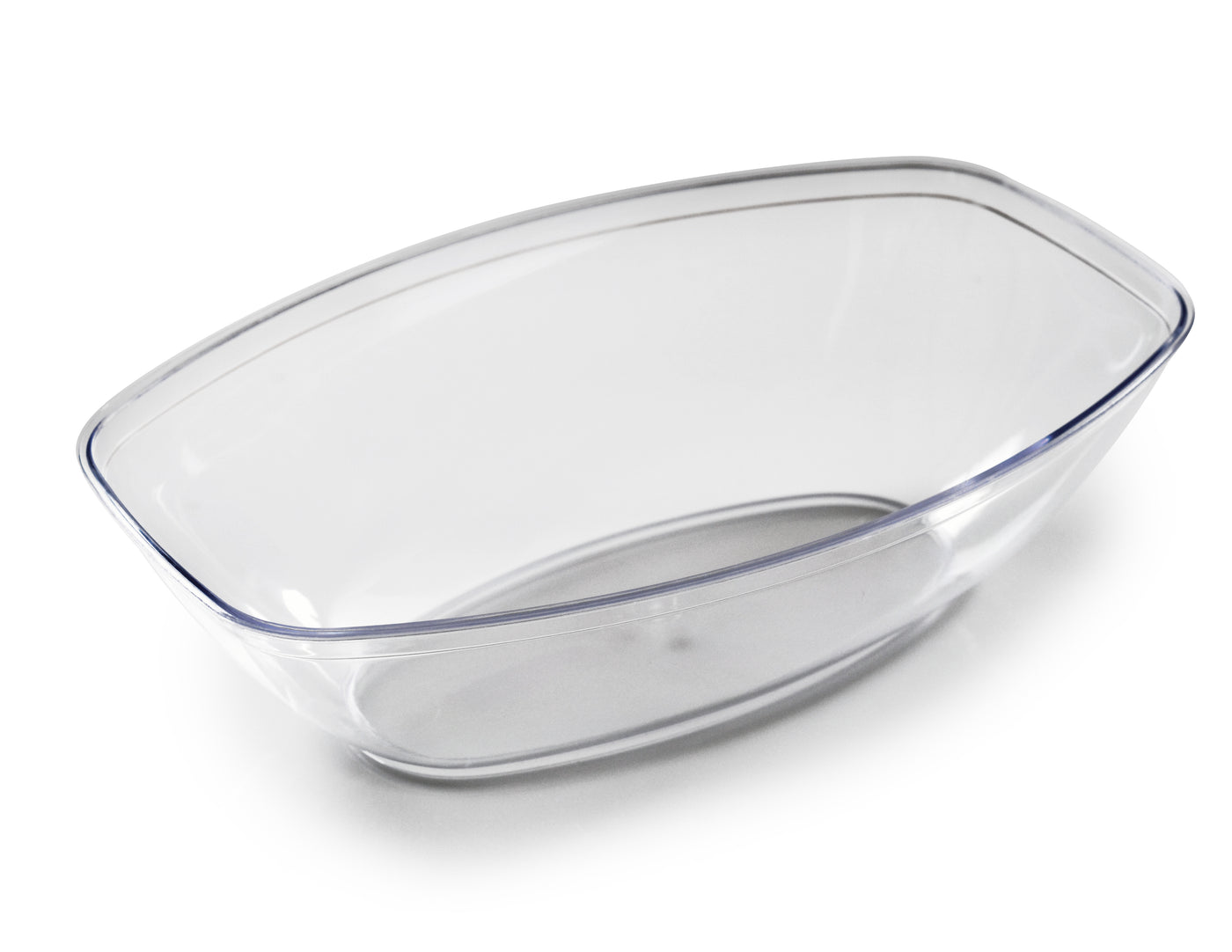 1/2 GALLON OVAL LUAU BOWL (50/CS) - Paper Supplies Plus
