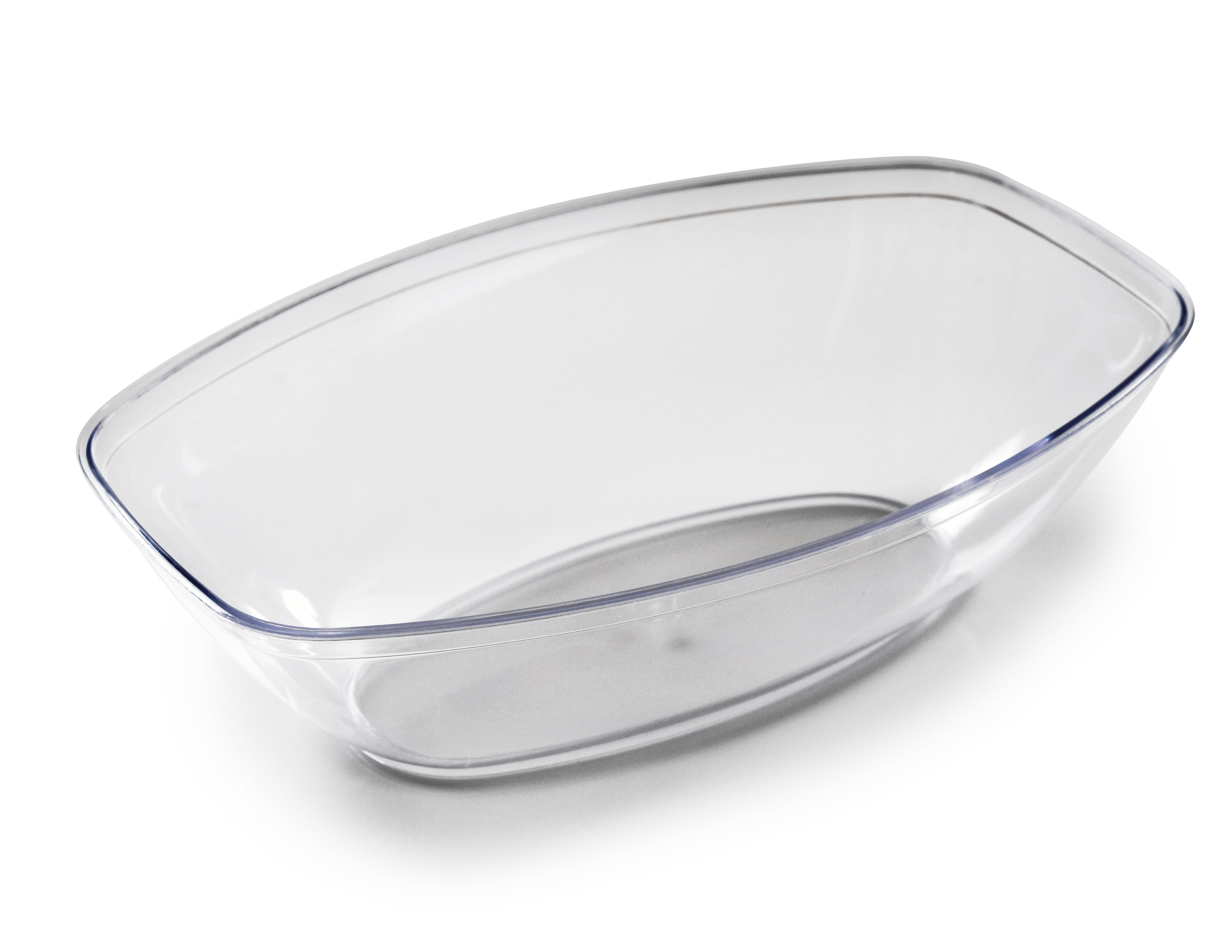 1/2 GALLON OVAL LUAU BOWL (50/CS) - Paper Supplies Plus