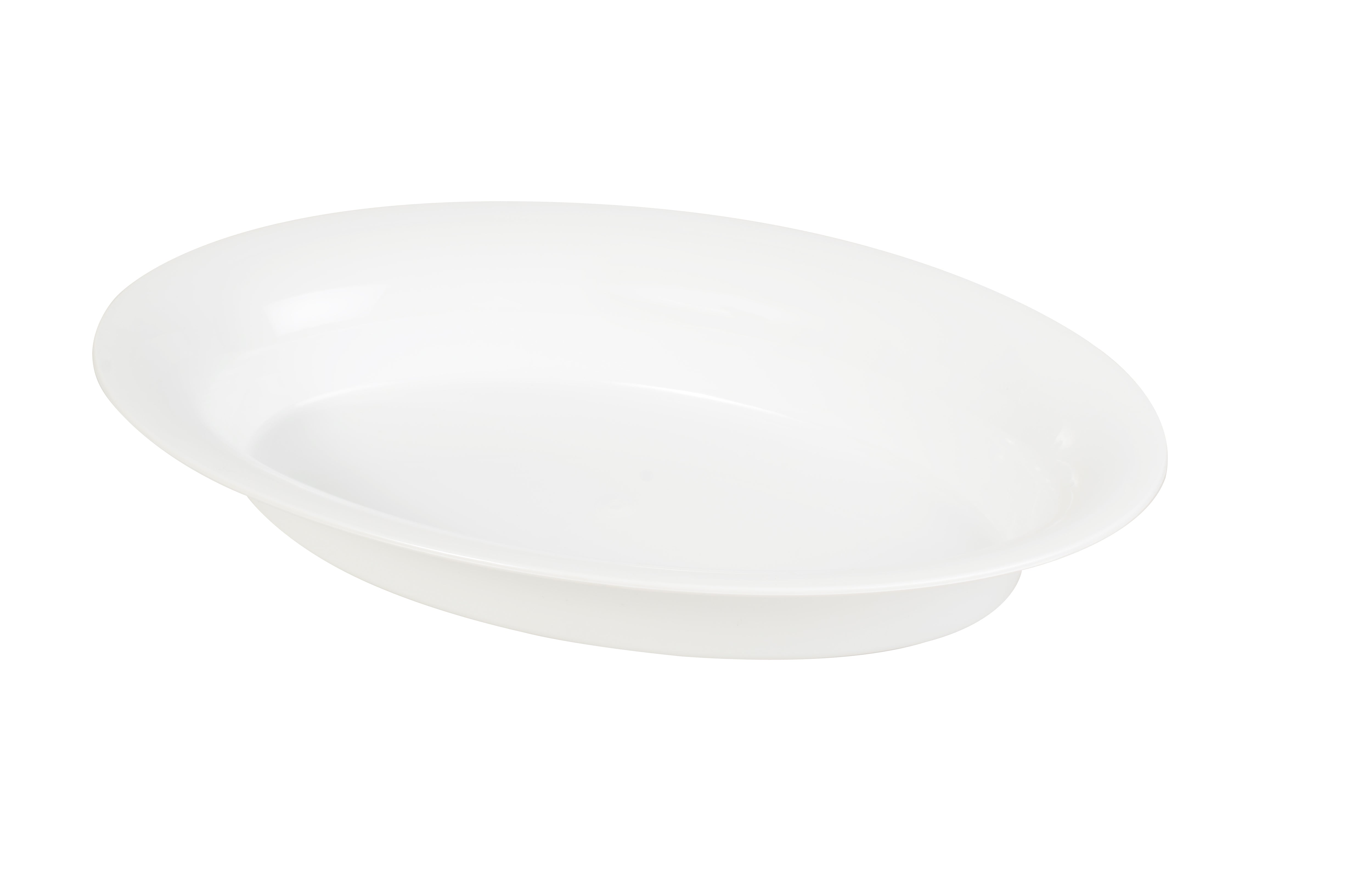 OVAL BOWL 16" X 11" - 128 OZ. (25/CS) - Paper Supplies Plus