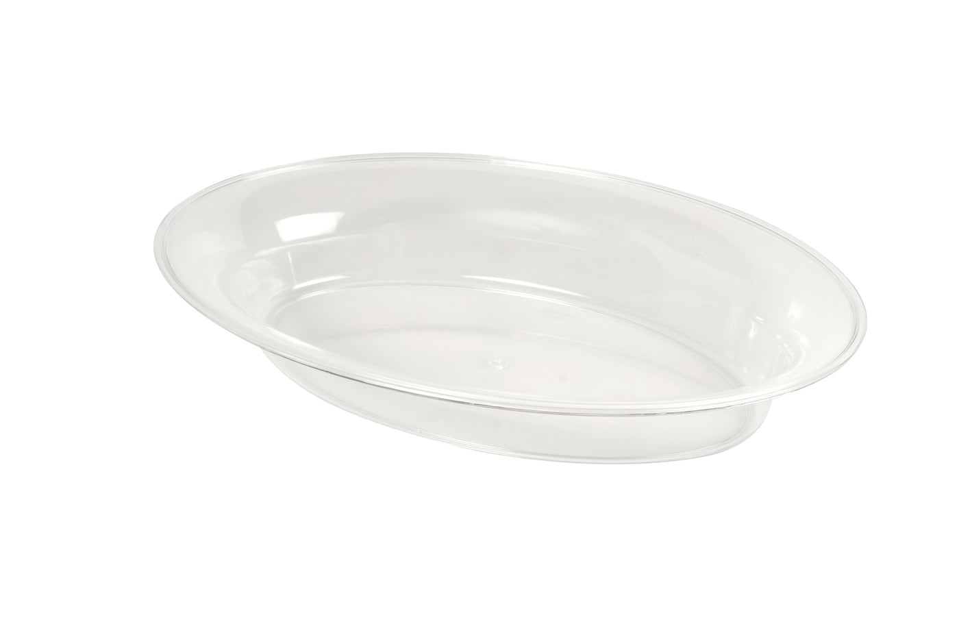 Oval Bowl 14" x 21" 250 oz. (20/CS) - Paper Supplies Plus