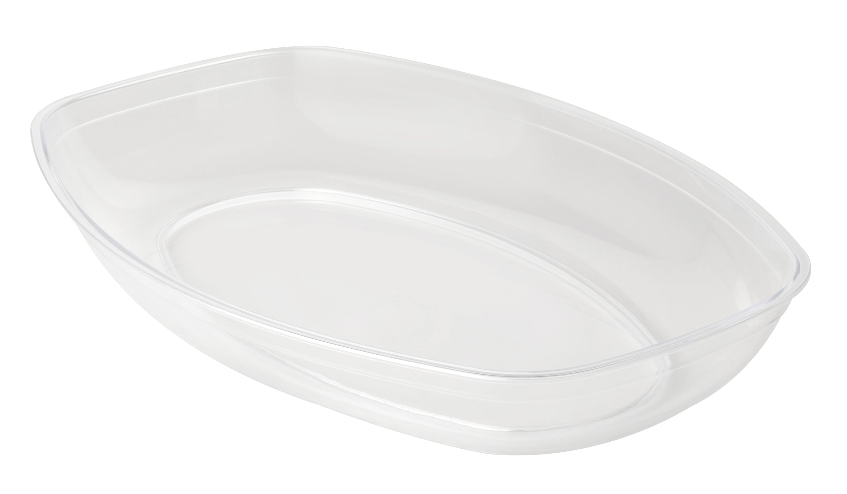 1 Qt. Luau Bowl-50/CS (Black, White, & Clear) - Paper Supplies Plus