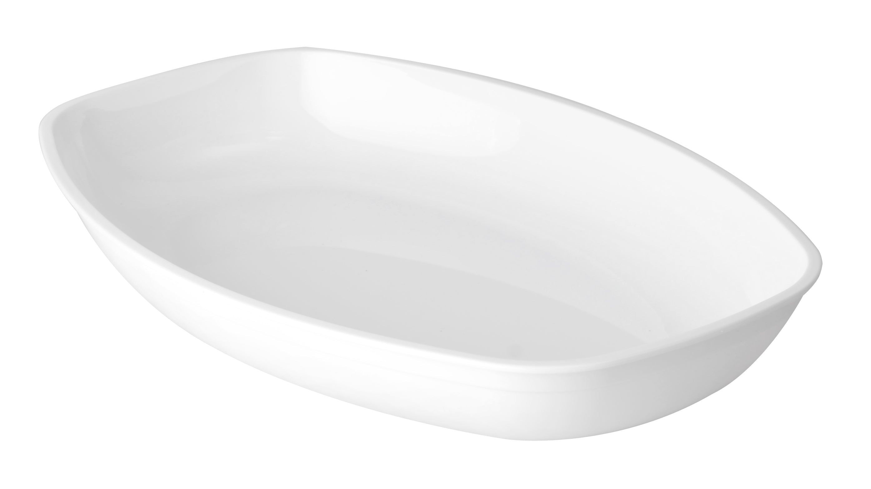 1 Qt. Luau Bowl-50/CS (Black, White, & Clear) - Paper Supplies Plus