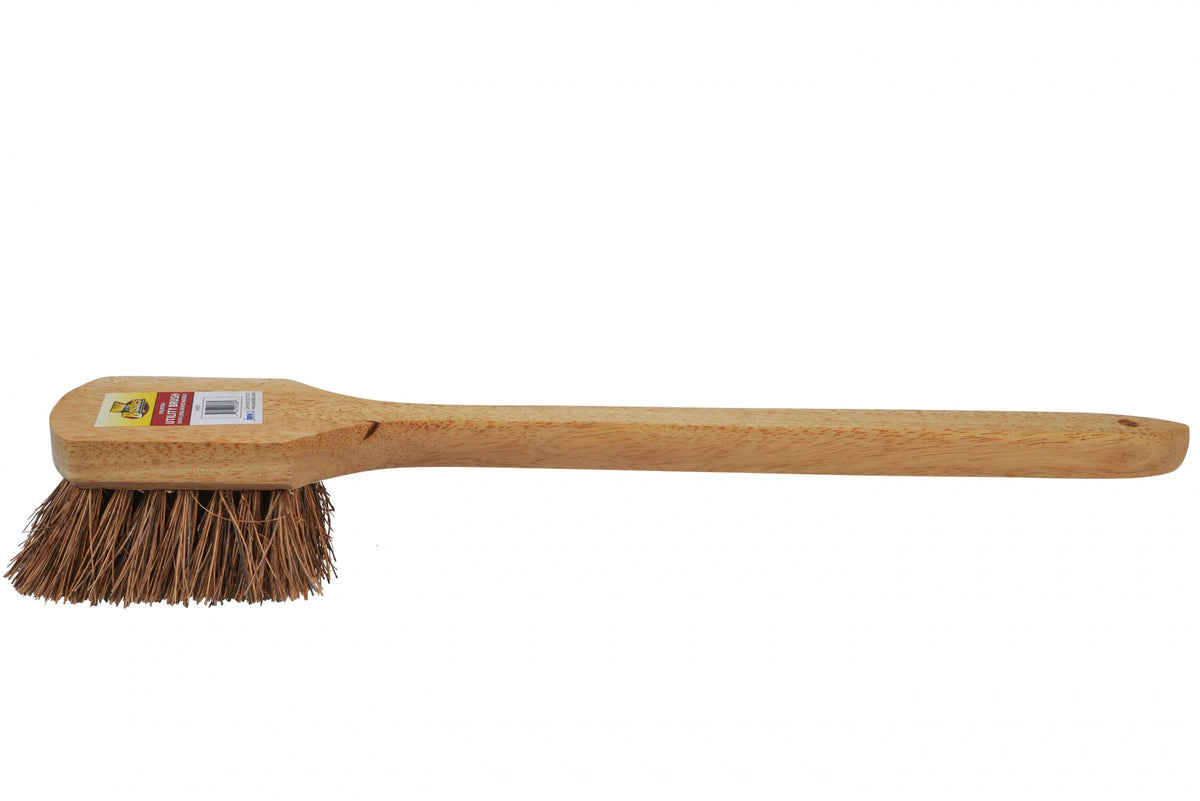 20 Inch Wood Utility Brush with Palmyra Bristles - Paper Supplies Plus