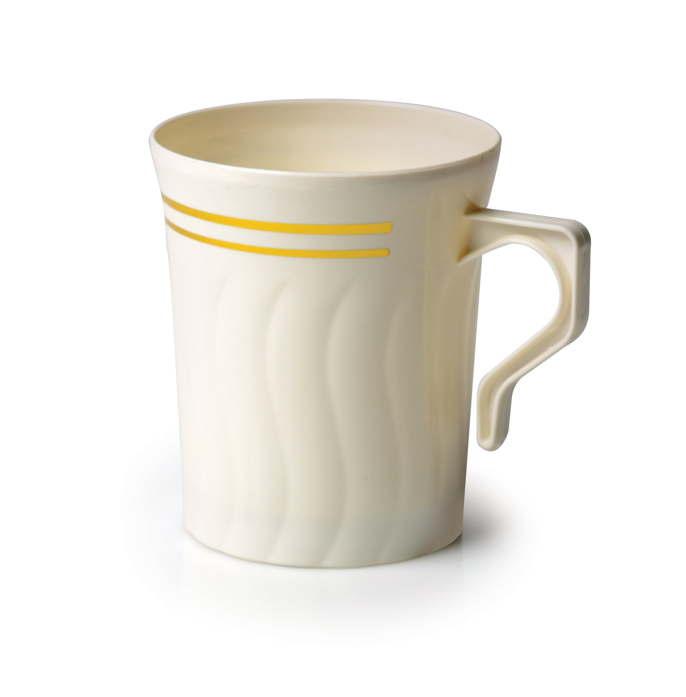 8 oz. Plastic Coffee Mug (Silver Splendor Collection)-120/CS - Paper Supplies Plus