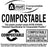 Biodegradable Compostable Bags by Aluf Plastics - 33 Gallon (50ct) ATSM #D6400 Approved - 100% Biodegradable for Industrial and Commerical Composting