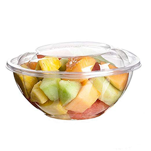 24 oz Salad Bowl Combo (150/CS)` - Paper Supplies Plus