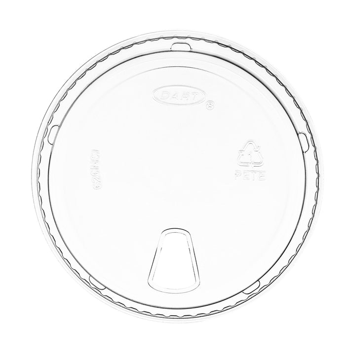 DART 626NSL Clear Strawless lid, Crystal Clear and Crack Resistant (1000/CS)