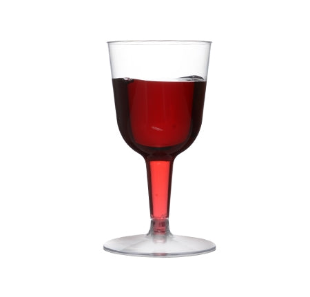 2 Oz. Tiny Wine Goblet - 2 Pc. (200/CS) - Paper Supplies Plus