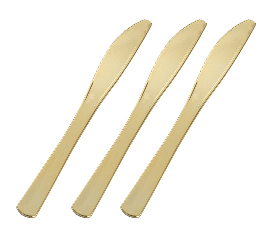 Heavy Weight Golden Knives (8") - Paper Supplies Plus