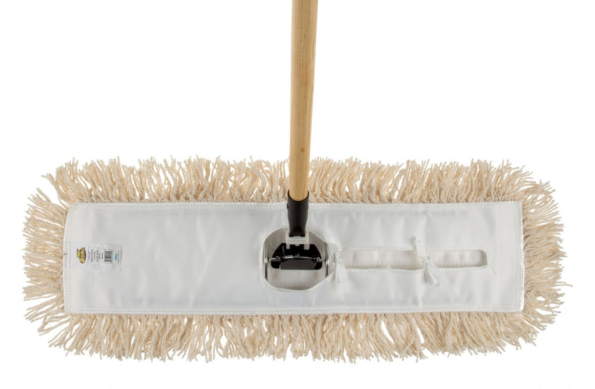 Washable Dust Mop 5" x 24" - Paper Supplies Plus