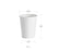 White 8oz Paper Hot Cup (1000/CS) - Paper Supplies Plus