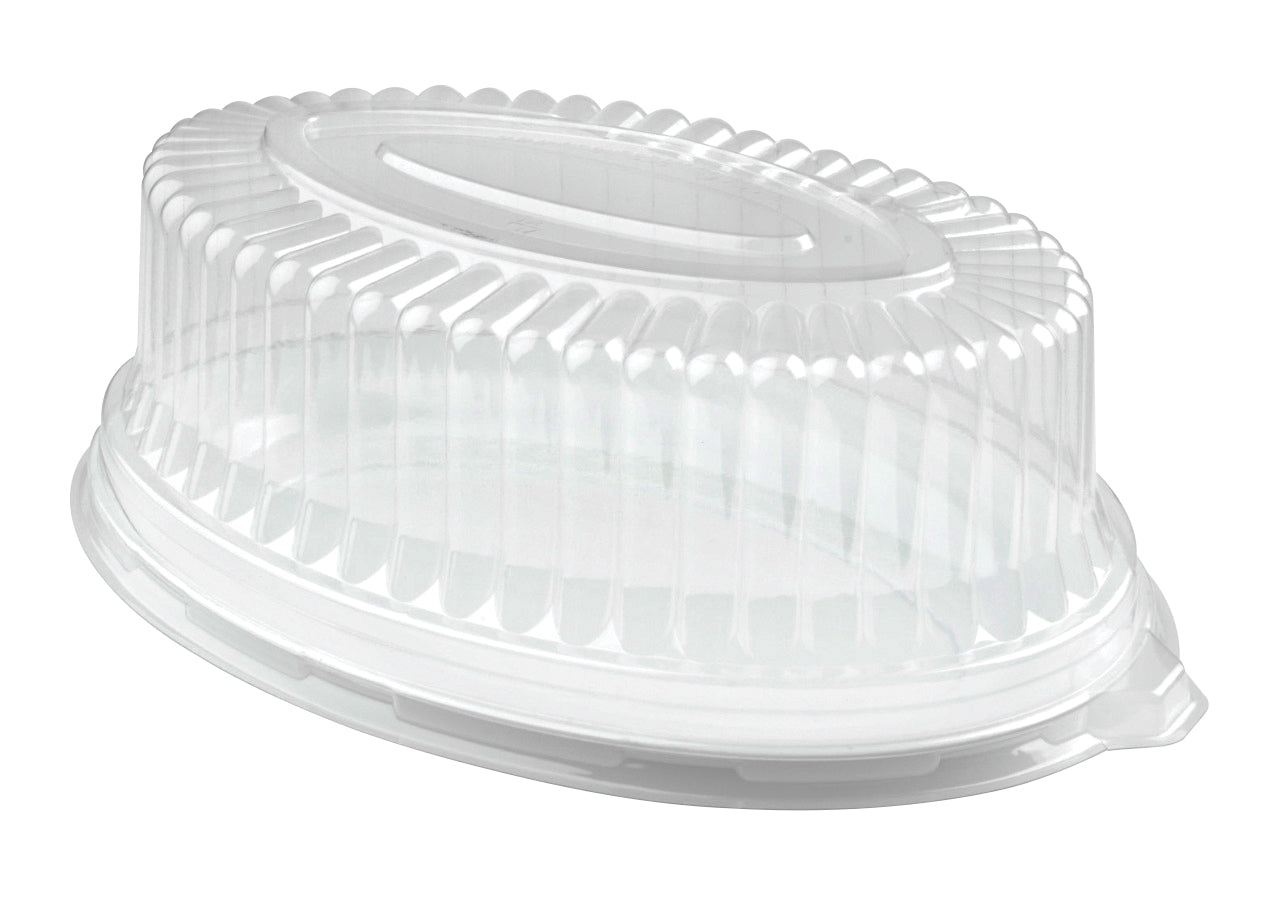 16" X 11" OVAL DOME LID OPS (50/CS) - Paper Supplies Plus