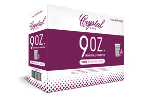9 OZ. WRAPPED DRINKING CUPS - Paper Supplies Plus
