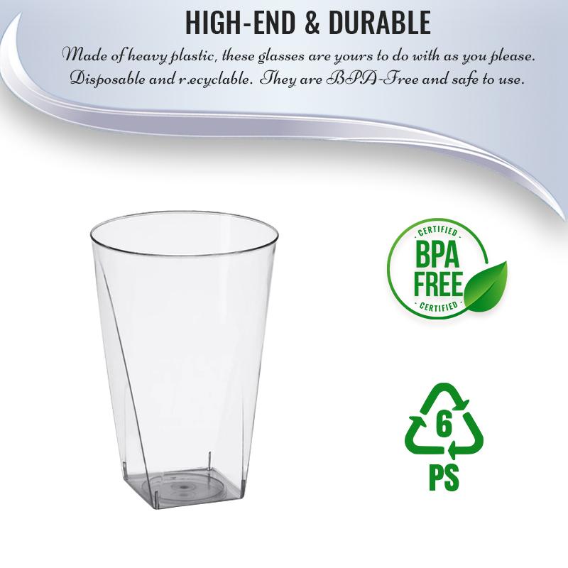 Square Bottom Tumbler (Multiple Sizes)
