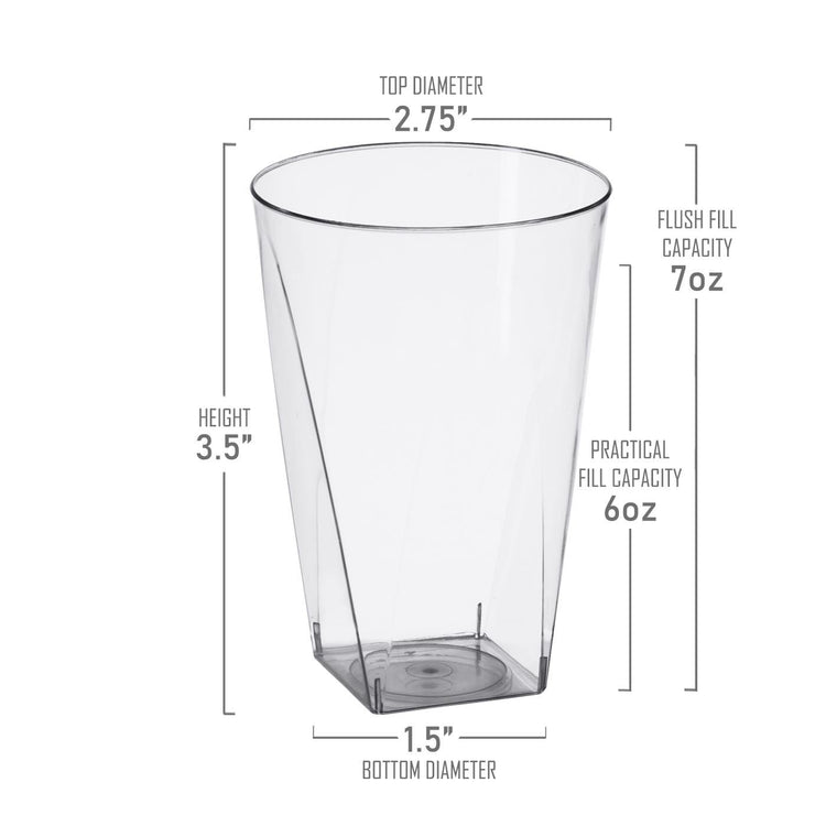 Square Bottom Tumbler (Multiple Sizes)