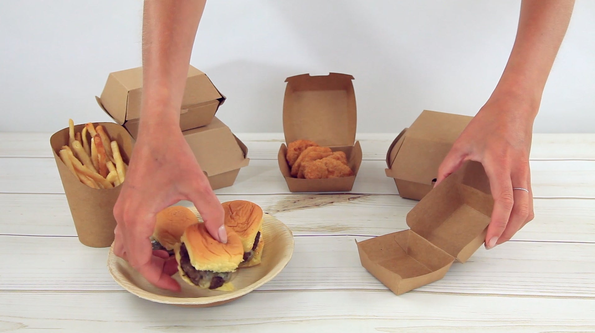 Kraft Mini Slider Box -2oz L:2.8 X W:2.8 X H:2 In 500 Pcs/Cs
